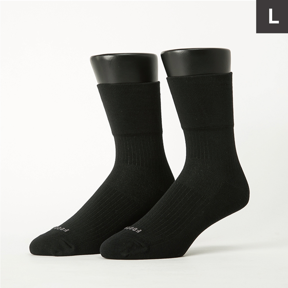 FOOTER 紳士素面寬口襪 除臭襪 運動襪 紳士襪 寬口襪(男-Q51L)