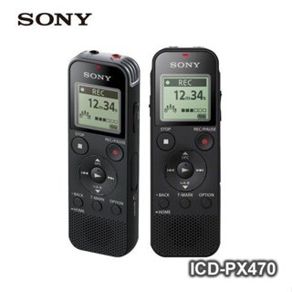 ~現貨~SONY ICD-PX470 錄音筆 內建4G 可對錄 可擴充 MP3/LPCM錄音格式