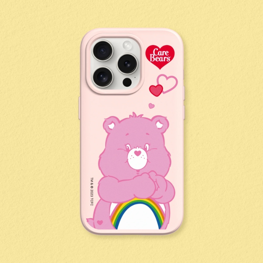 犀牛盾適用iPhone SolidSuit MagSafe兼容殼∣Care Bears/Cheer Bear
