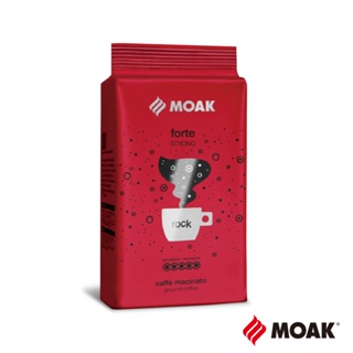 MOAK 義大利FORTE ROCK紅牌咖啡粉(250g/包)咖啡 巧克力香氣 咖啡粉