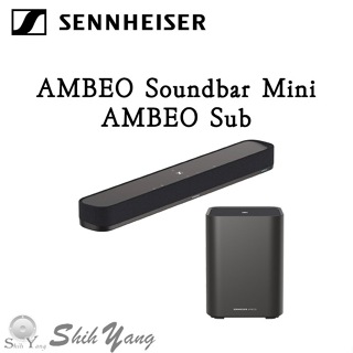 送藍牙耳機 Sennheiser聲海塞爾 AMBEO Soundbar Mini+AMBEO Sub 聲霸+重低音