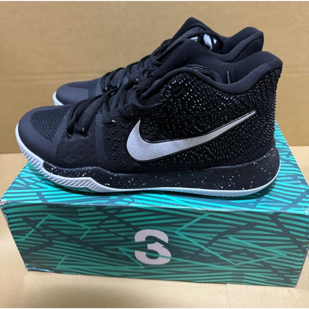 庫存出清 Nike Kyrie Irving 3 籃球鞋 KI3 運動鞋 慢跑鞋 黑 休閒鞋 男鞋 28CM