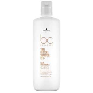 ✰YENGEE✰Schwarzkopf BC施華蔻 Q10 青春凝時凝時再生洗髮露 潤髮霜 1000ML 髮膜750ml