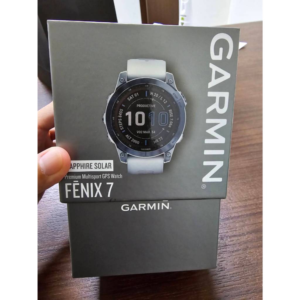 garmin 智慧手錶 fenix 7X sapphire 公司貨保固中二手6.5成