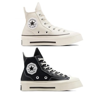 CONVERSE CHUCK 70 DE LUXE SQUARED HI 休閒鞋 中 A06435C黑A06436C白