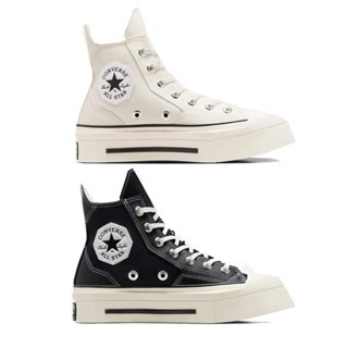 CONVERSE CHUCK 70 DE LUXE SQUARED HI 休閒鞋 中 A06435C黑A06436C白