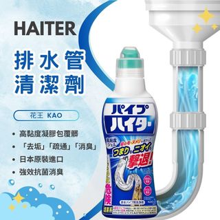 現貨隔日到✨【日本🇯🇵KAO花王✨水管清潔凝膠】衛浴 廚房 廁所 浴室 戶外 水管 清潔 凝膠 去垢 疏通毛髮 消臭
