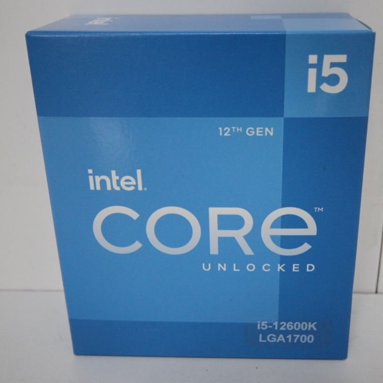 全新 未拆封 [ 議價不回 ] intel i5 12600K CPU