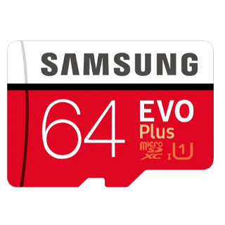 SAMSUNG 三星 EVO Plus microSDXC UHS-I U1 Class10 64GB 記憶卡 公司貨