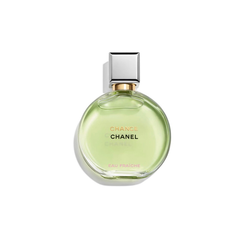 香奈兒CHANCE綠色輕盈香水 可以提供櫃上購買明細35ml/50ml/100ml/150ml預購中