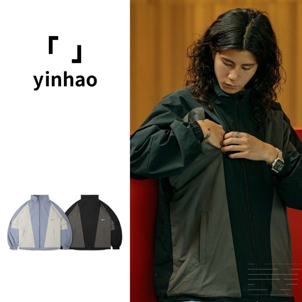 【「　」yinhao】ORDINARY ｜ 無接縫拼機能外套