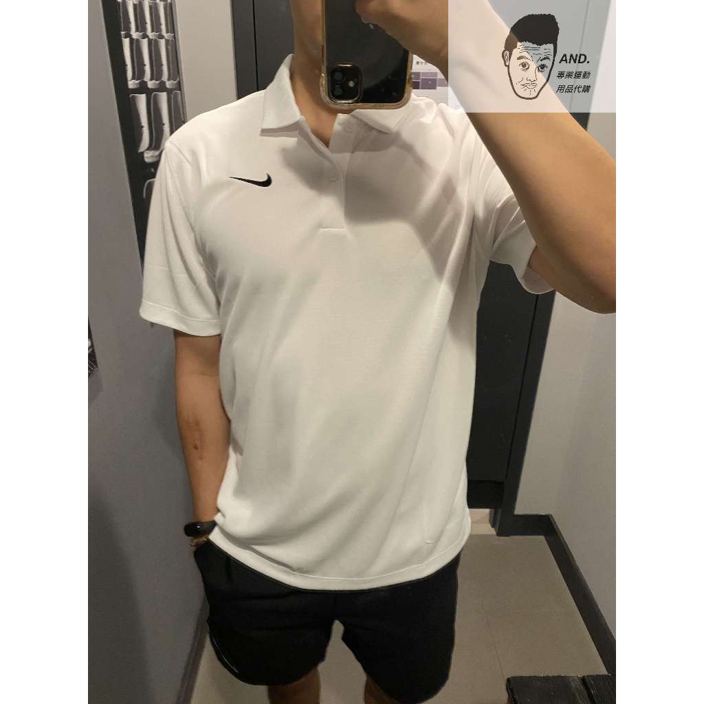 【AND.】NIKE COURT DRI-FIT POLO 白色 短袖 網球 排汗 快乾 男款 DH0858-100