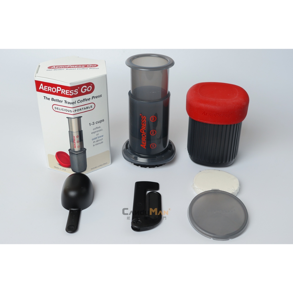 全新 Aeropress 愛樂壓 Go 旅行版 總代理現貨 送100張濾紙  矽膠頭 冰咖啡 美式咖啡 espresso