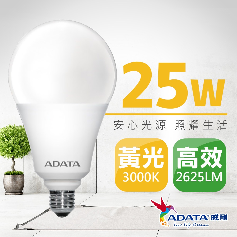 【大燈泡優惠出清】25W LED燈泡 球泡燈 E27 節能 省電 BSMI 高效能 高流明 全電壓_黃光