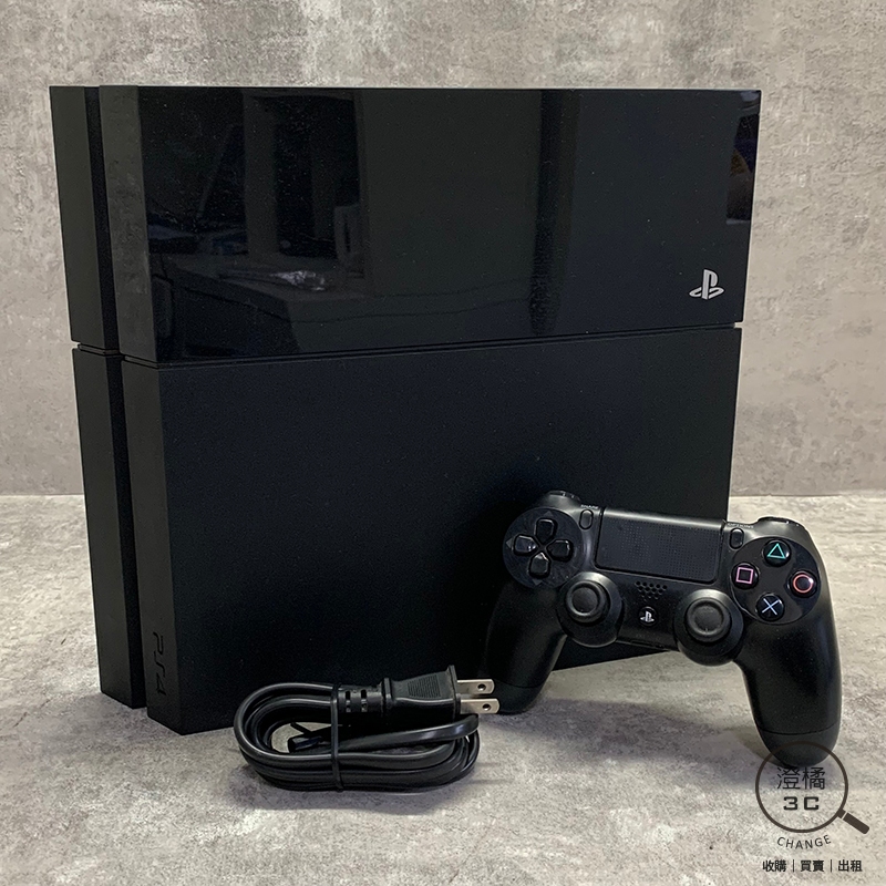 『澄橘』Sony PlayStation 4 PS4 1107A 500GB 黑《二手 無盒裝 中古》A69200