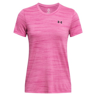 Under Armour 短袖上衣 女 Tech Tiger 短T-Shirt 1384222-686 粉 現貨