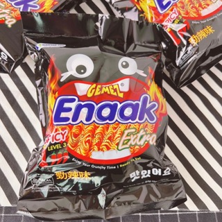 【 現貨】 韓國 Enaak 韓式小雞麵 (勁辣味) 袋裝84g 點心麵 脆麵 勁辣脆麵 隨手包