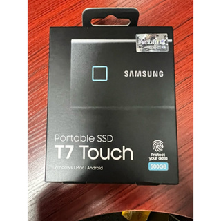 SAMSUNG 三星T7 touch 500GB 移動固態硬碟 (全新)SSD非HDD非1TB/2TB
