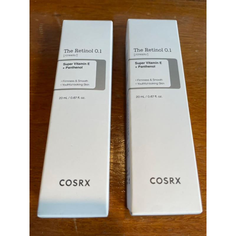 韓國COSRX__THE RX - 0.1 純A醇霜 20g / 新手入門款 / RETINOL CREAM 純視黃醇