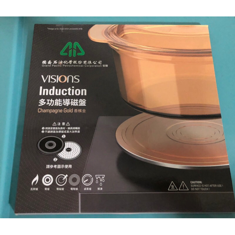 全新 股東會紀念品 康寧VISIONS導熱盤 導熱