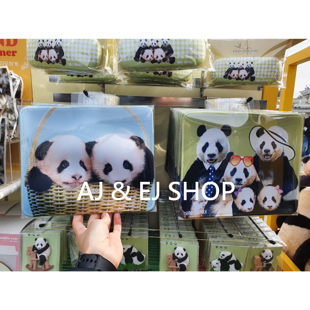 【預購】EJ♥韓國代購♥韓國愛寶樂園限定 寶家族滑鼠墊