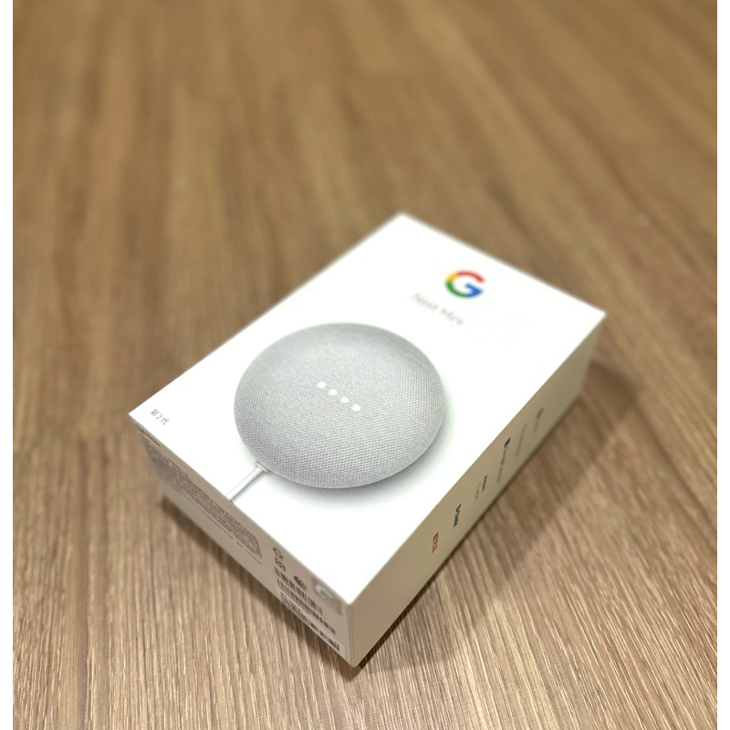 Google nest mini 智慧音箱 （粉碳白）