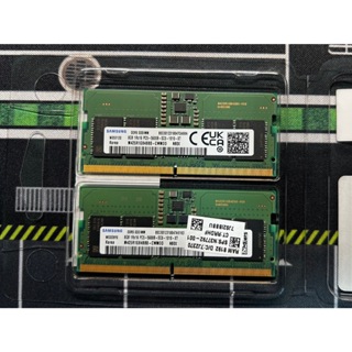 Samsung 三星 筆記型 DDR5-5600 8GB兩條（共16G）