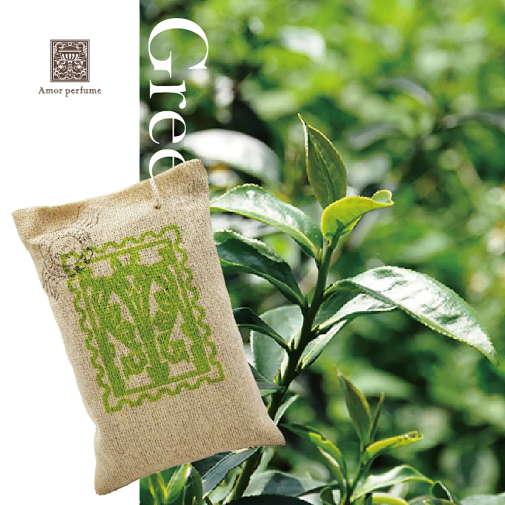 【AMOR PERFUME】綠茶 棉質香氛包