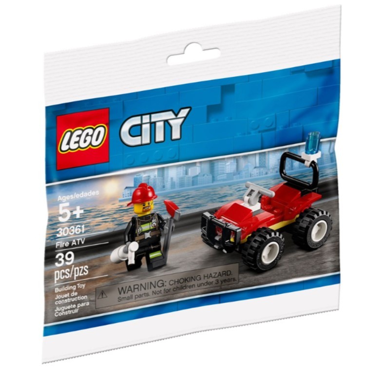 【小人物大世界】LEGO 30361 樂高 polybag 全地形消防車