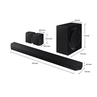 Samsung 三星【靜態展示品】 HW-Q990D 11.1.4聲道全景聲微型劇院SoundBar Q990D