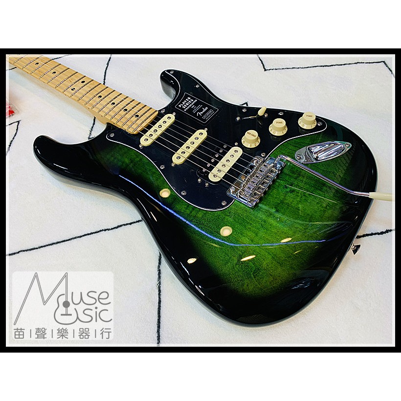 『苗聲樂器』Fender Player Stratocaster HSS Plus Top MN 綠色電吉他墨廠限量款