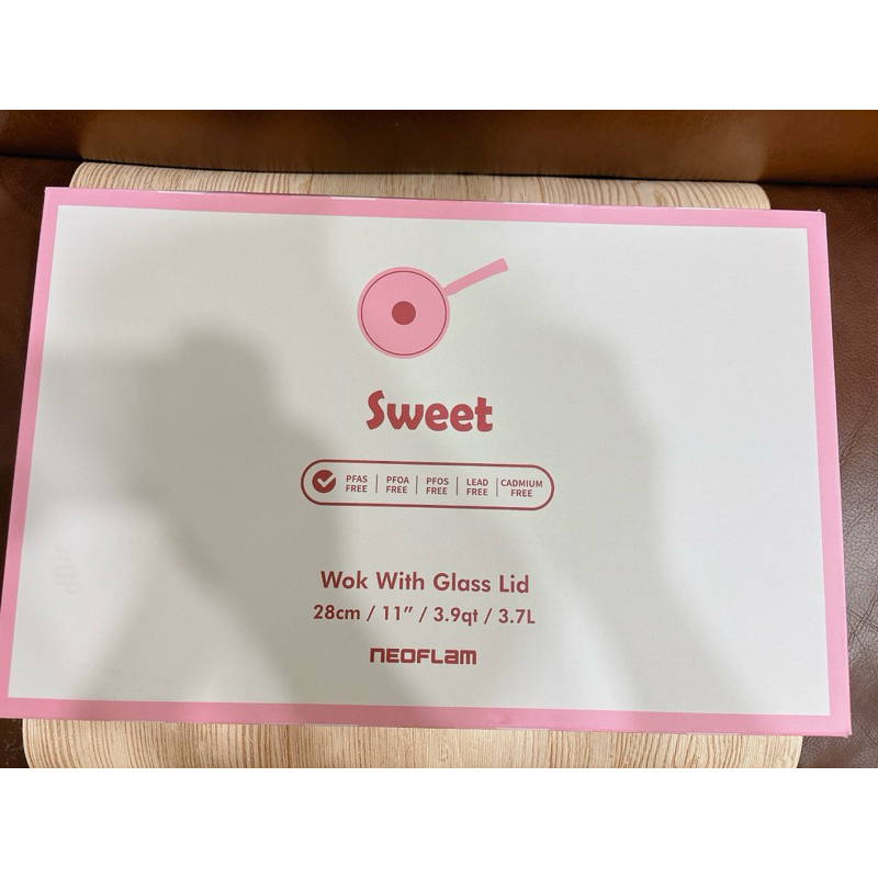 韓國 neoflam SWEET甜心系列炒鍋28cm（電磁底）