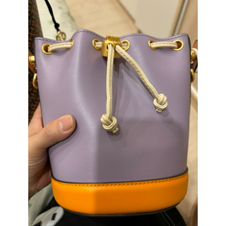 tory burch 混色水桶包全新