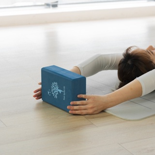台北出貨-春風春樹瑜珈練習磚(60度)瑜伽磚 yoga blocks│ Fun Sport fit -筋膜放鬆瑜珈磚