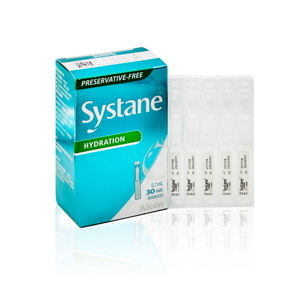 【愛爾康】 Systane 視舒坦玻尿酸濕潤液  一盒入0.7ml 30支 多件優惠︱【益明隱形眼鏡行】