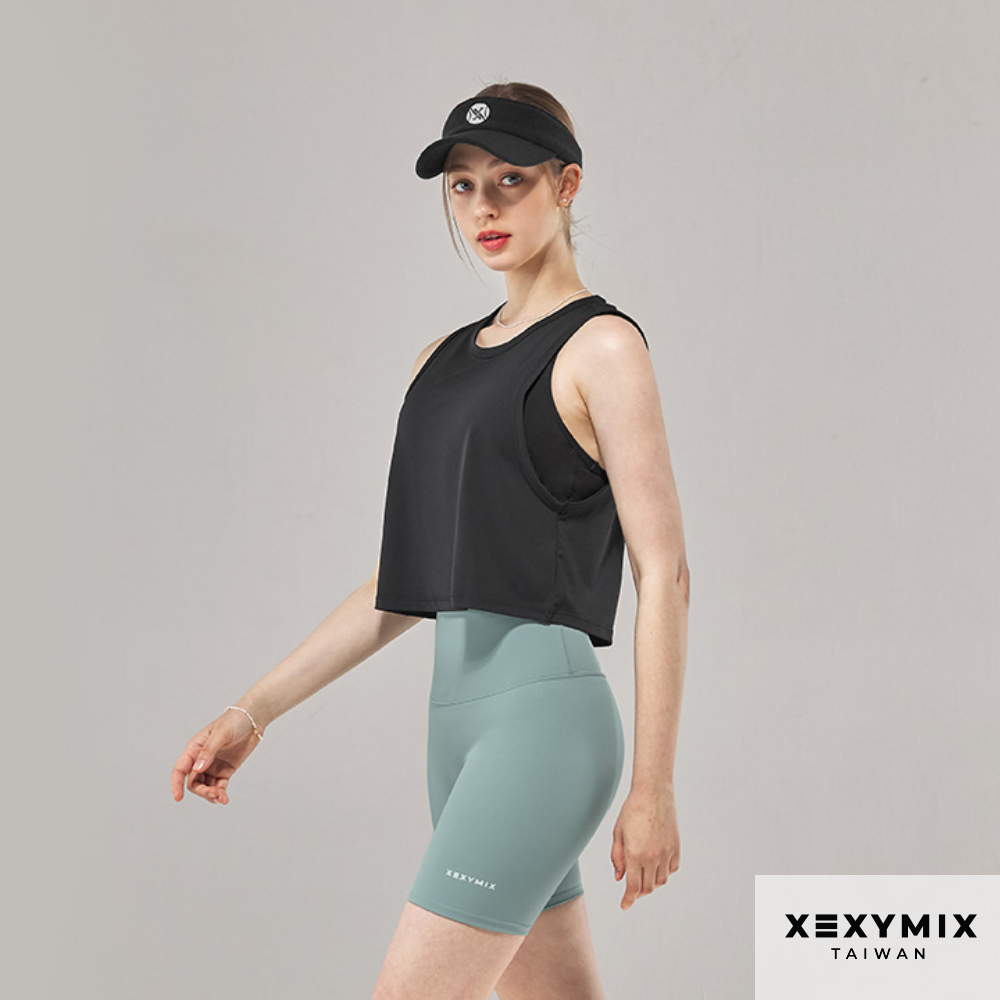 XEXYMIX 柔軟短版背心上衣 背心上衣 背心 XWFSL01H2 SL01H2