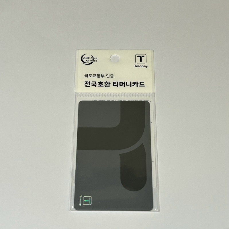 24H快速出貨🚚 韓國 TMONEY 空卡 T-money 交通卡
