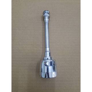 梅秀【臺灣現貨實拍】加長型起波器 兩段式 臺製 水波器 起波器 內外牙 起泡 廚房 長栓 立栓 加長 延長 萬向 可固定