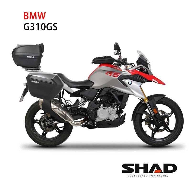 西班牙 SHAD專用後架 BMW G310GS 專用側箱側架組合 總代理 摩斯達有限公司