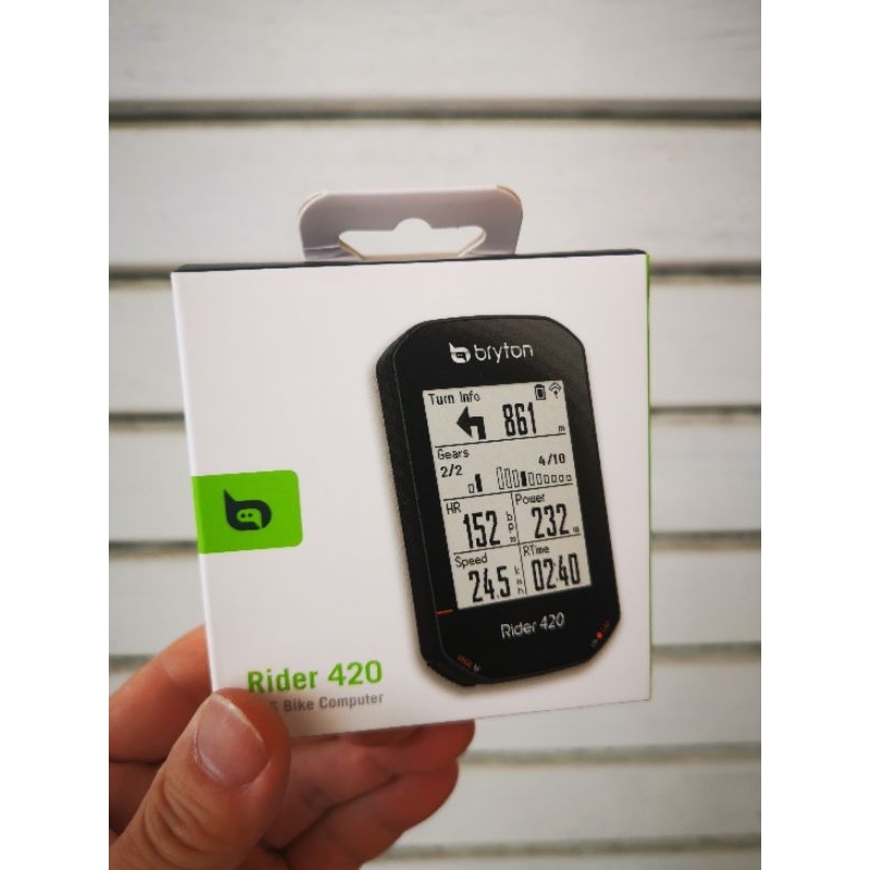 新包裝【鐵馬假期】Bryton Rider 420E  420T GPS 智慧訓練 記錄器 碼表