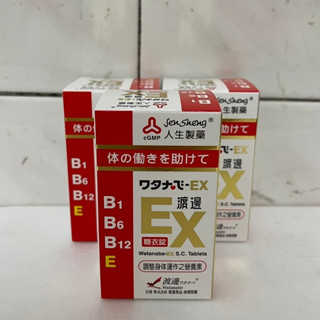 人生 EX 糖衣錠 141錠 B群 人生渡邊