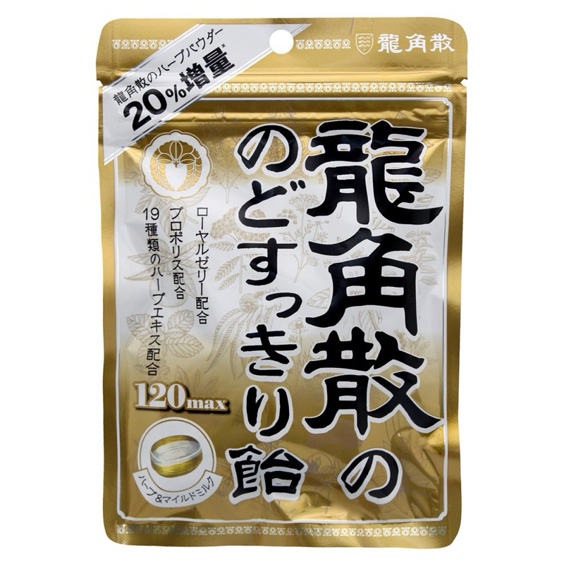 現貨🌸日本直送🌸龍角散糖 清涼潤喉糖 日本原裝 喉糖 蜂蜜牛奶味88g