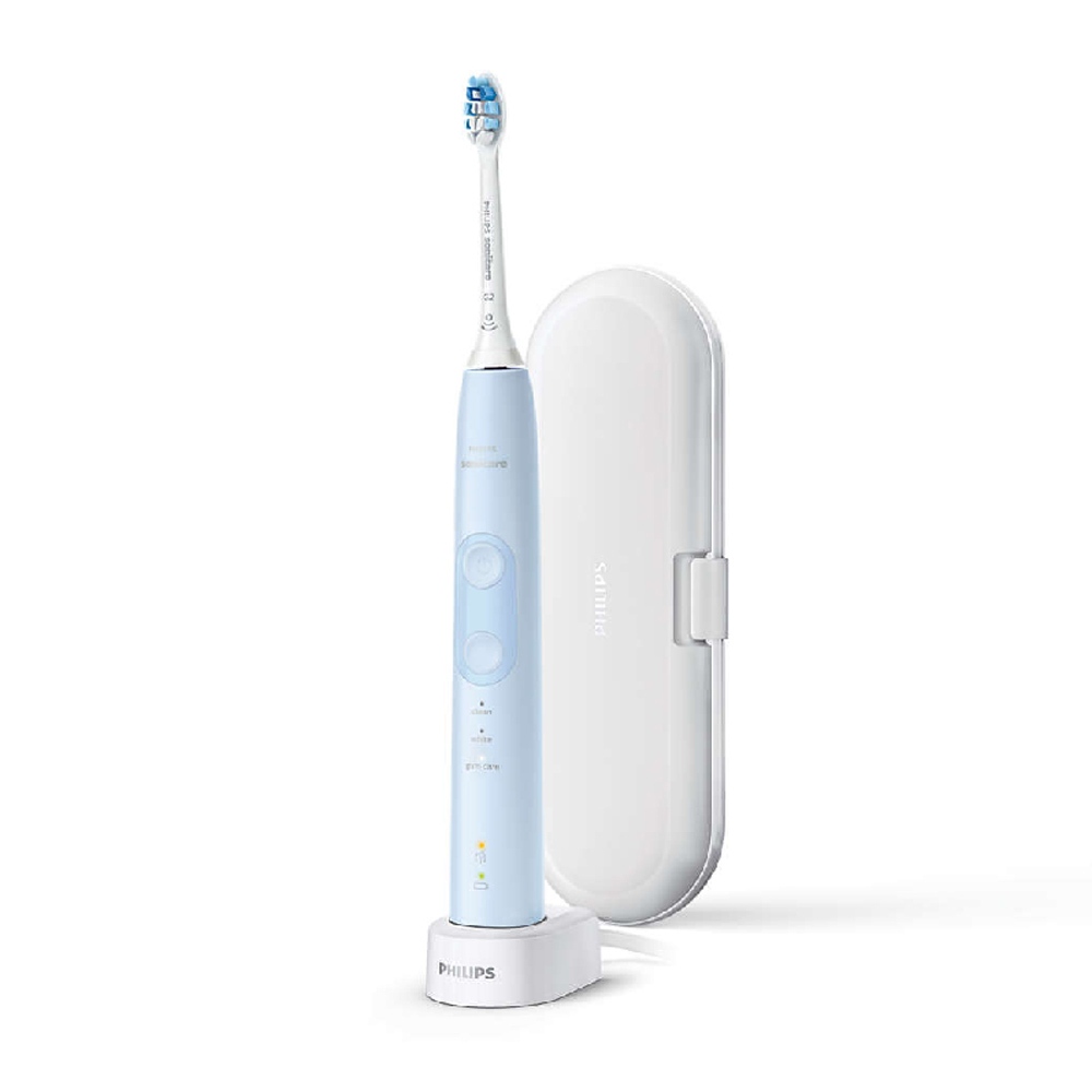 現貨【Philips 飛利浦】Sonicare 智能護齦音波震動電動牙刷 HX6853/12 冰雪藍