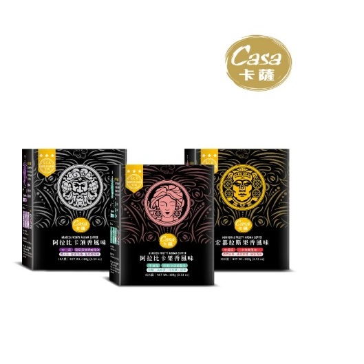 Casa 卡薩】Aroma聖殿系列中烘焙濾掛咖啡10gx10包