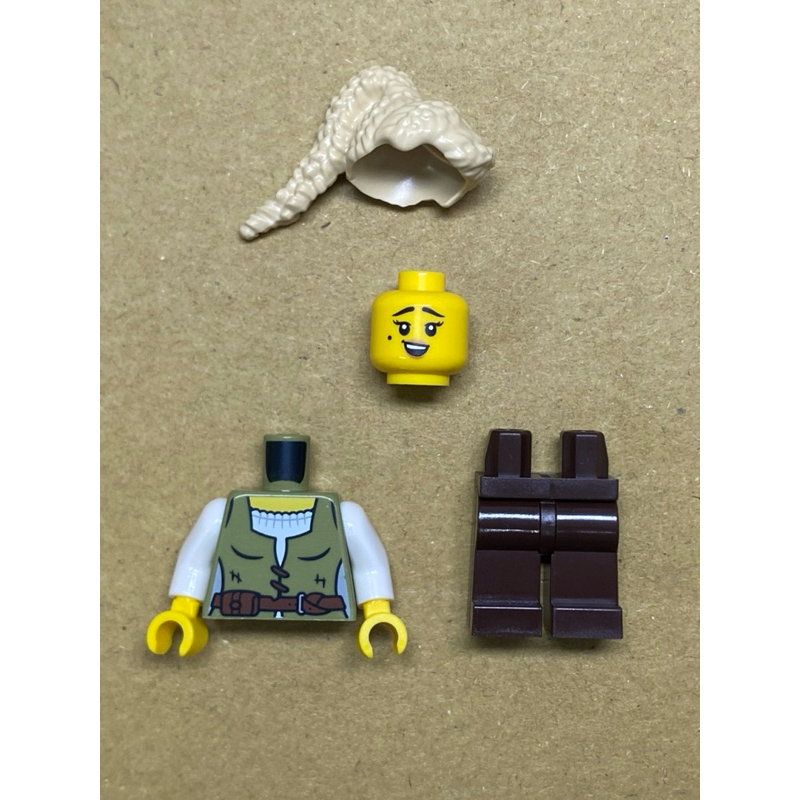 LEGO 樂高 人偶 木匠 Icons 中世紀城市廣場 10332