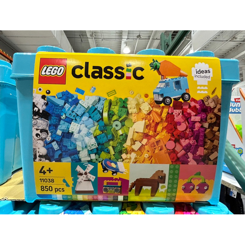 🎀好市多Costco代購（2024年5月新品）LEGO CLASSIC 11038 經典系列鮮豔創意積木盒