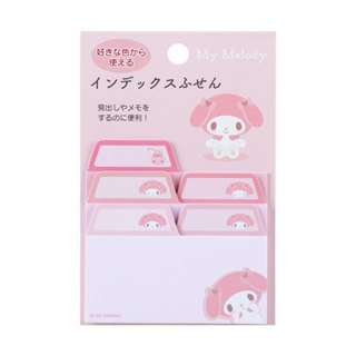【莫莫日貨】日本製 三麗鷗 美樂蒂 Melody 彩色黏性便利貼 N次貼 重點貼 便條紙 memo貼 62798