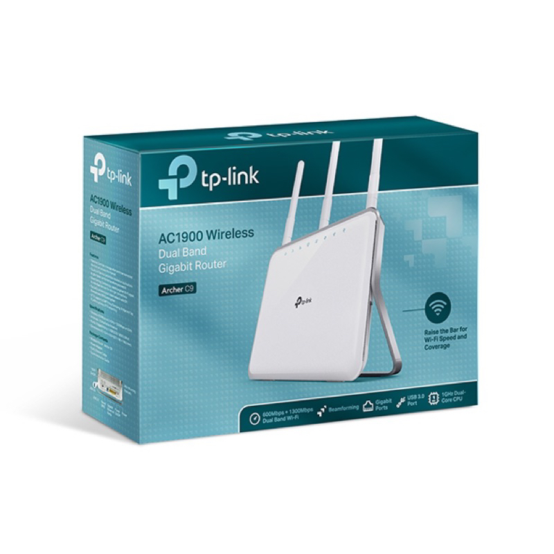TP-Link Archer C9 AC1900 Gigabit 雙頻 Wi-Fi無線 網路路由器(分享器)