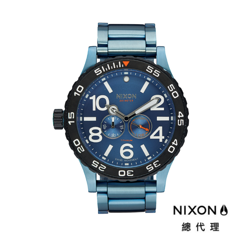 NIXON 51-30 鈦金屬 瑞士機芯 防水手錶 大錶徑 手錶男生 男錶 禮物 石英錶 A947-2137 51mm