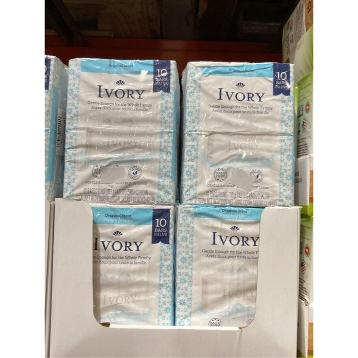 Ivory 美國進口香皂 原味 113公克 X 20入 產地:哥倫比亞 新莊可自取 代購 COSTCO 好市多